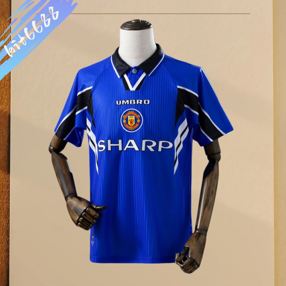 96/98 Manchester United Third Away retro football jersey