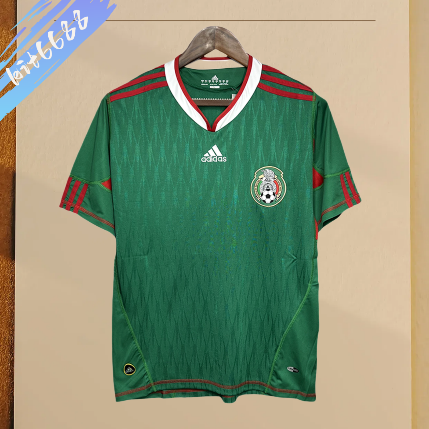 2010 Mexico Home Retro Football Shirt