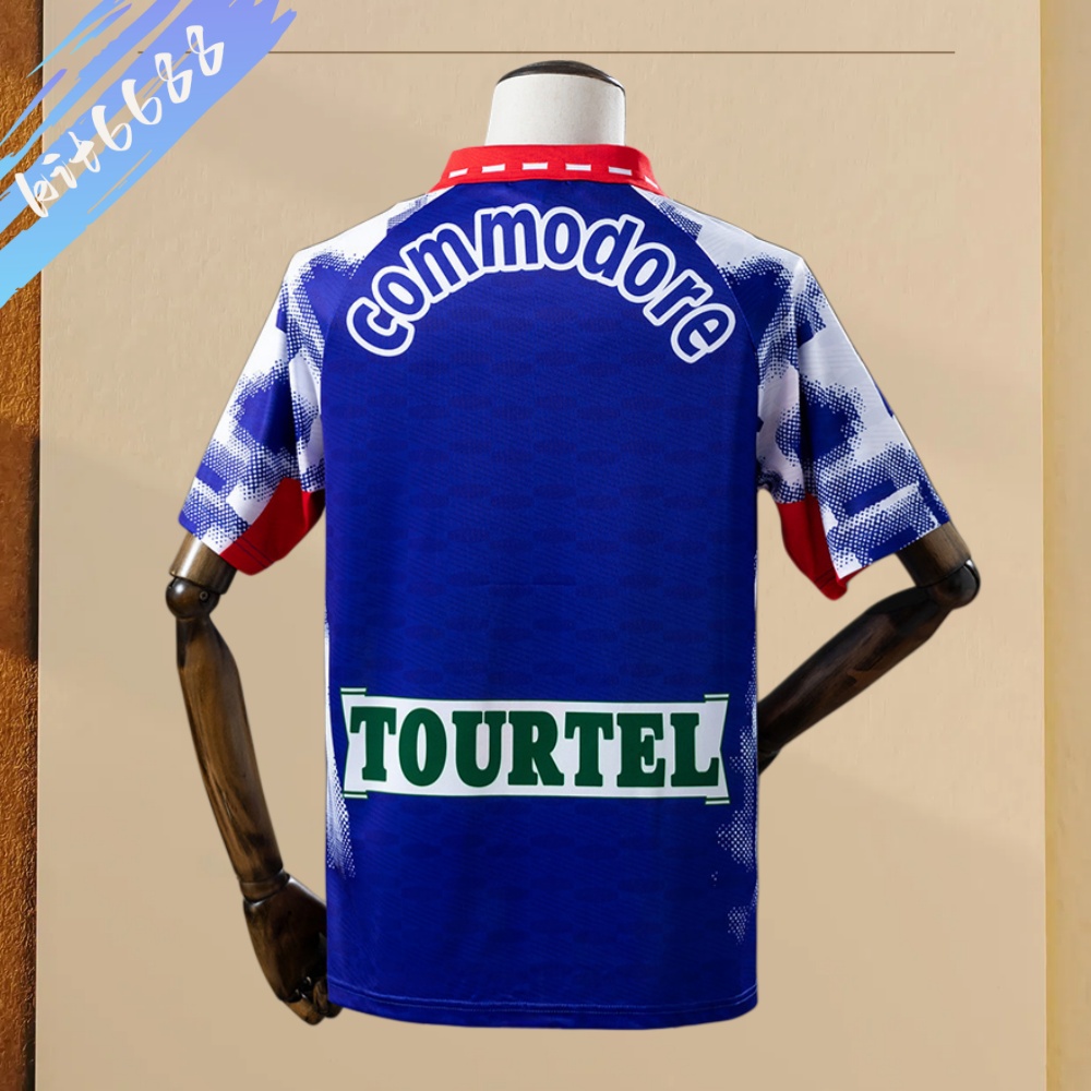 92/93 PSG Paris Saint-Germain home Football Shirt (Retro）