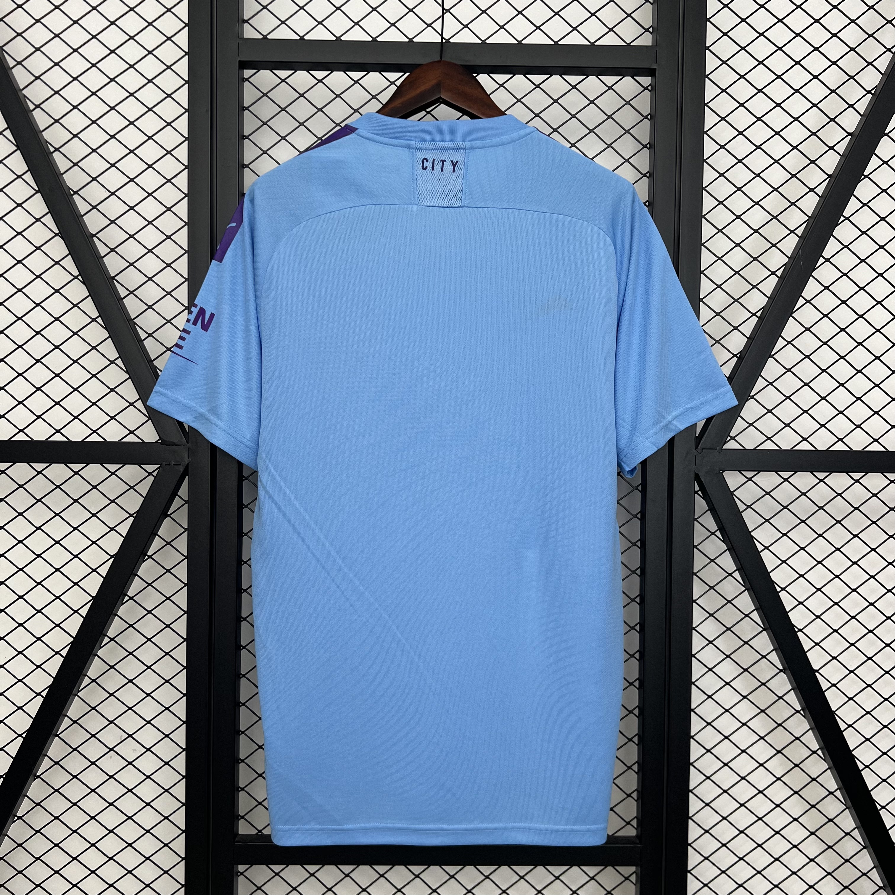 19/20 Manchester City Home Retro Football Shirt