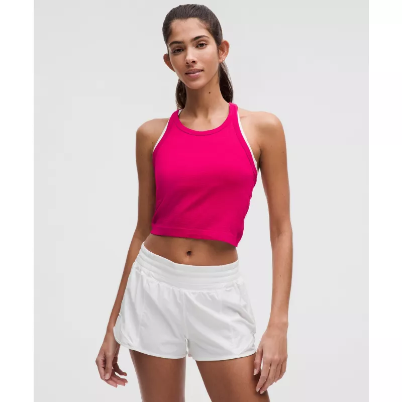 Swiftly Tech Cropped Racerback Tank Top 2.0