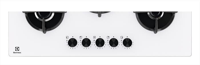 ELECTROLUX - Piano cottura gas EGG75372W 5 fuochi 74cm-Bianco