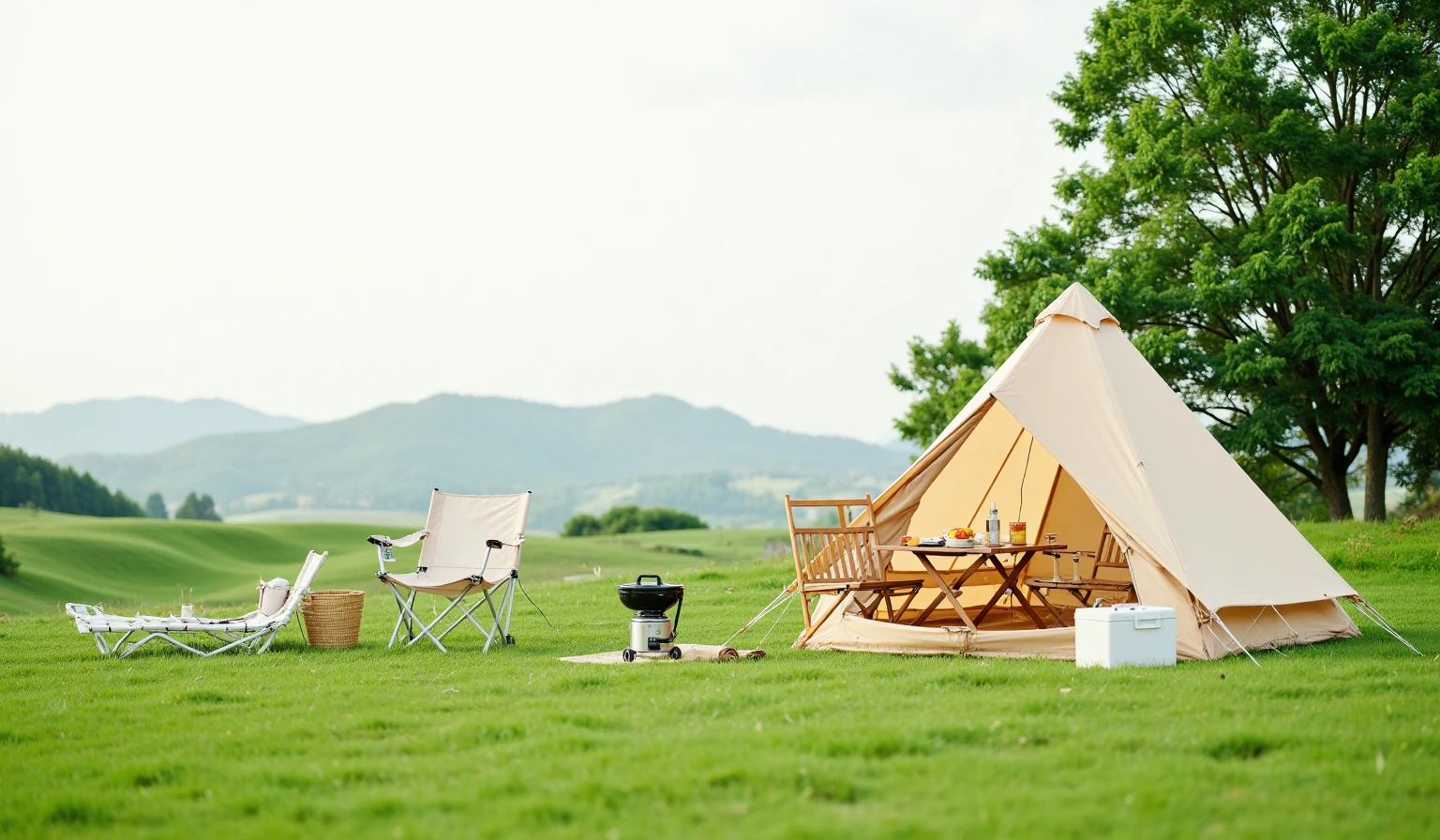 Outdoor Camping Banner