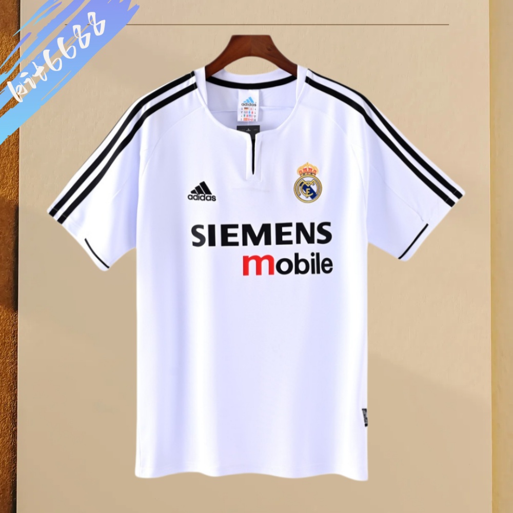 2003/2004 Real Madrid Home Retro Football Shirt