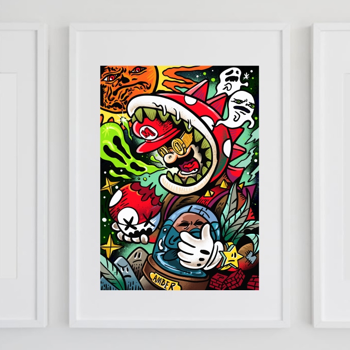 Retro Game Illustrations