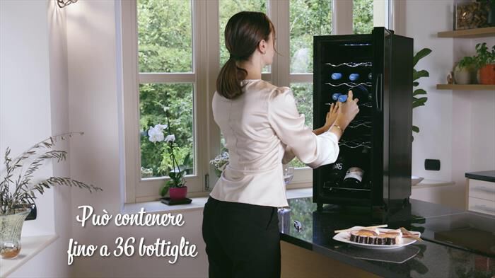 MELCHIONI FAMILY - Cantinetta VERMENTINO 18 C Classe G 18 bottiglie-nero