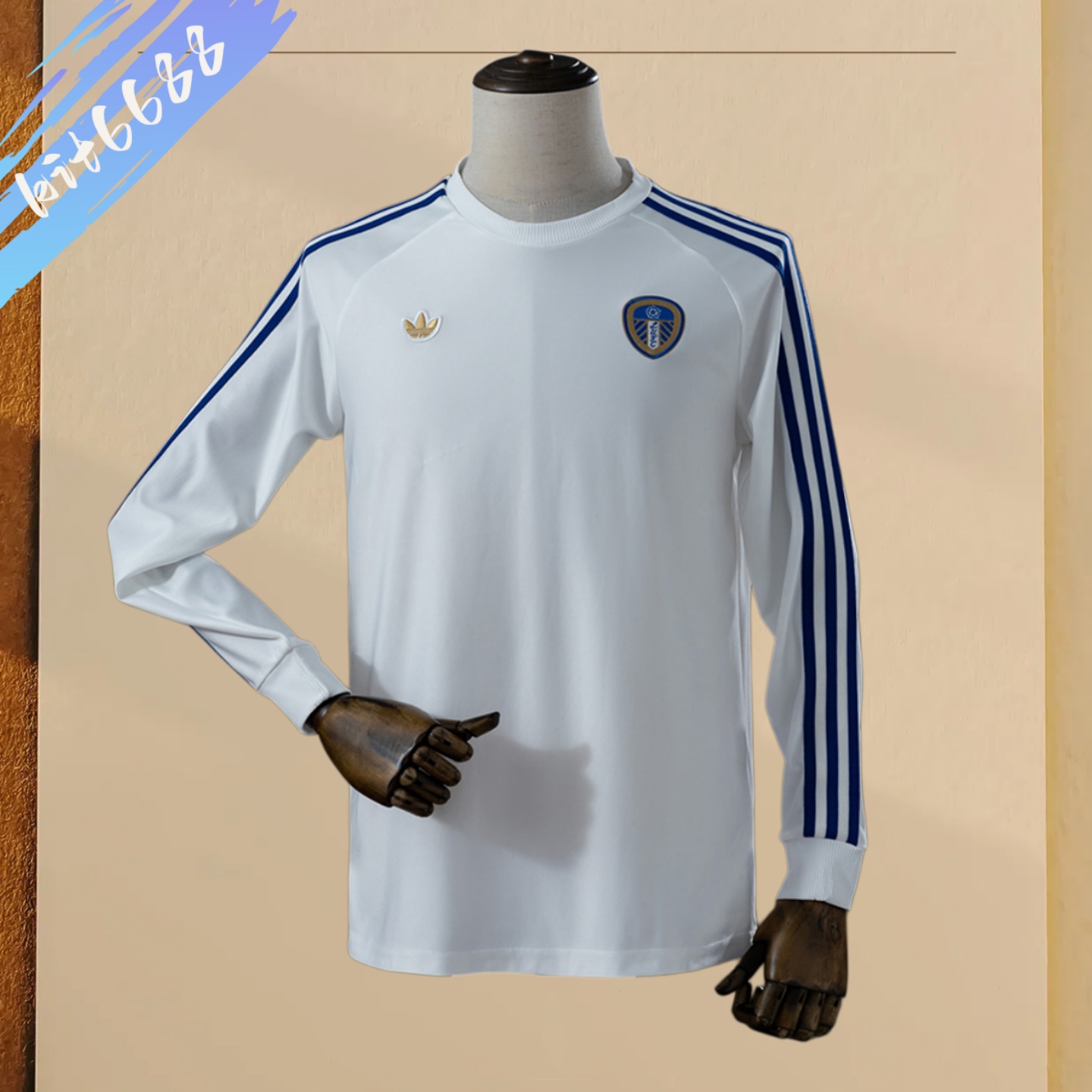 2025/2026 Leeds United TTerrace Icons White Long Sleeve T-Shirt Football Shirt (Fan Edition)