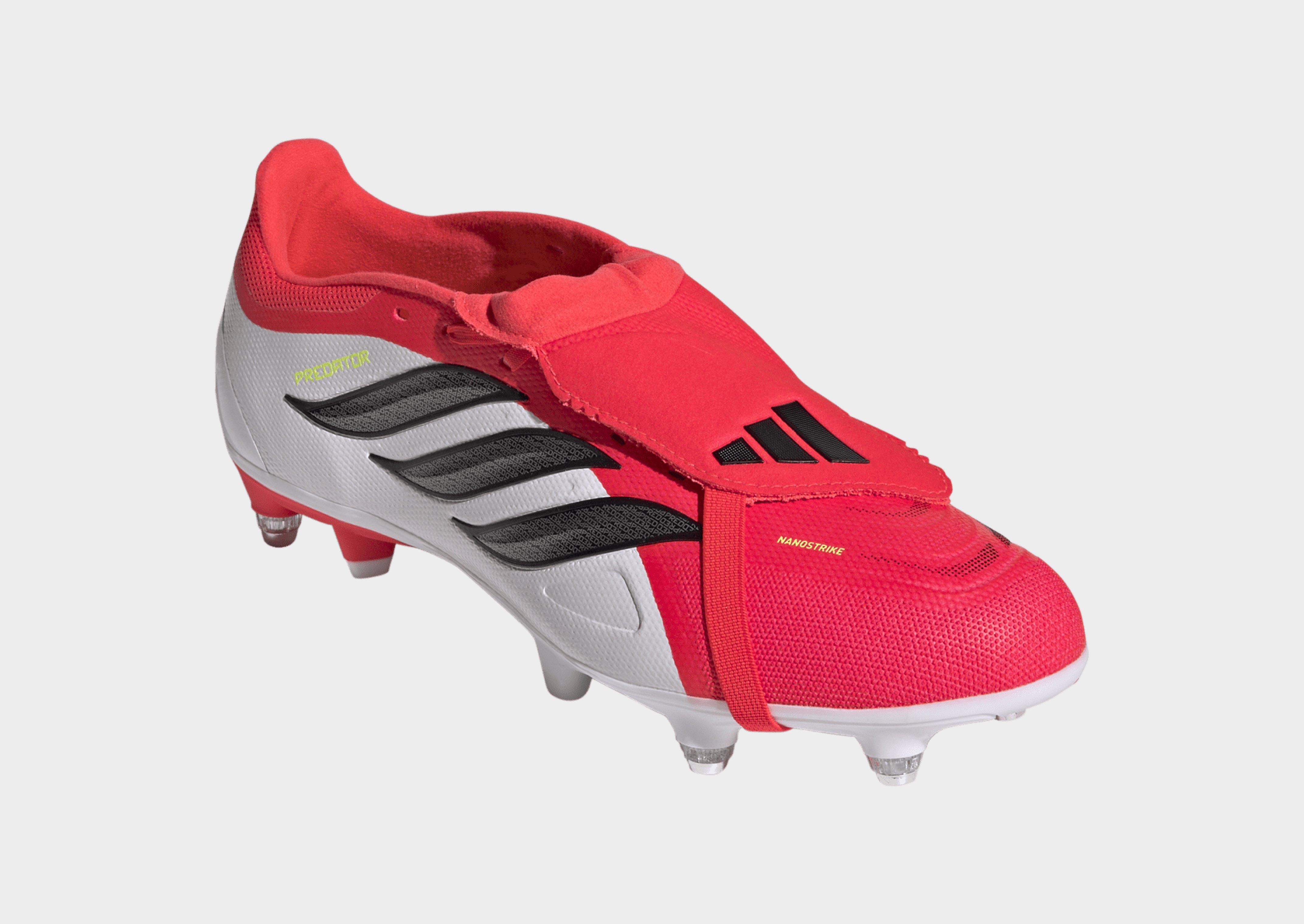 adidas Predator League Fußballschuh, Weiche Böden, Umschlagbare Zunge