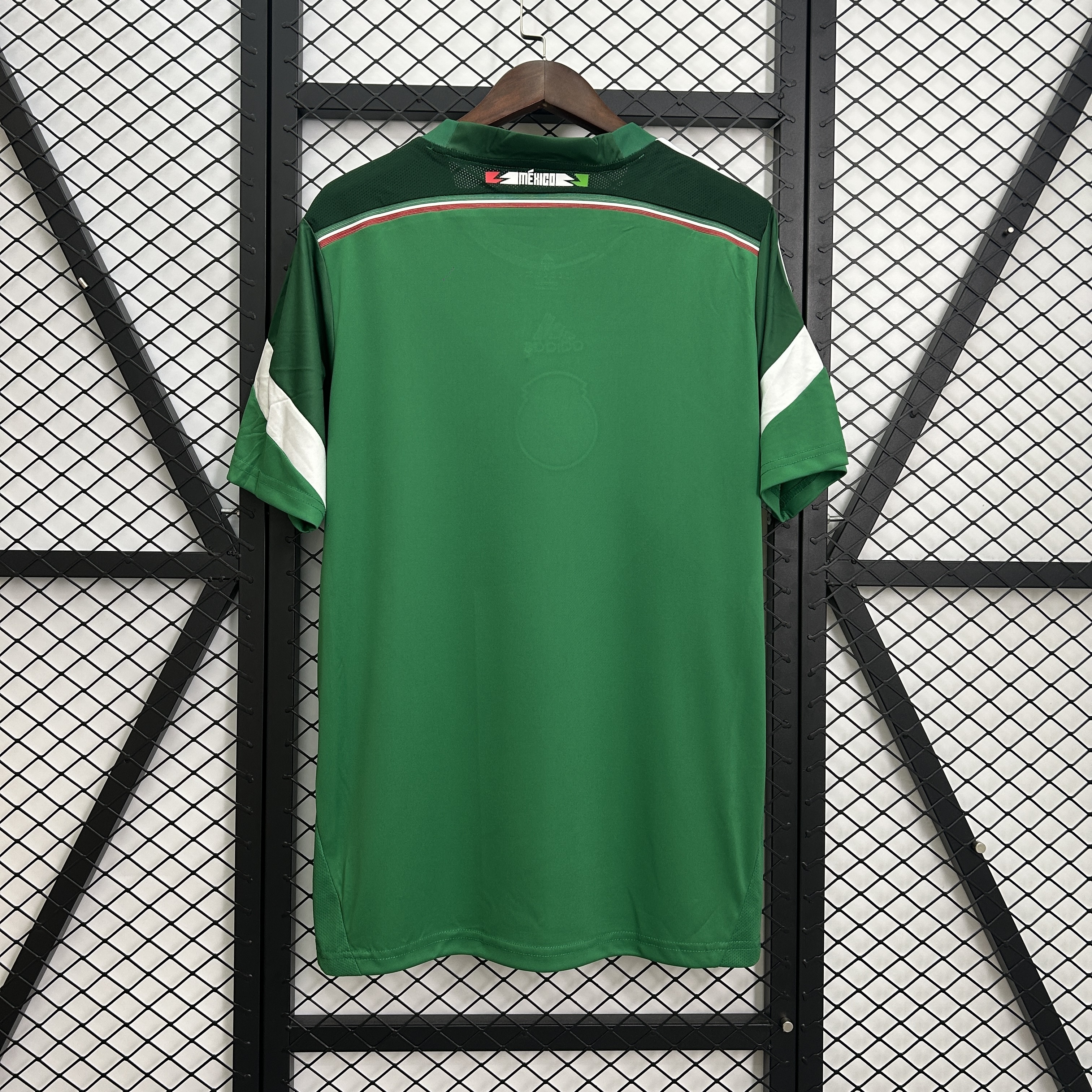 2014 Mexico  home Retro Football Shirt