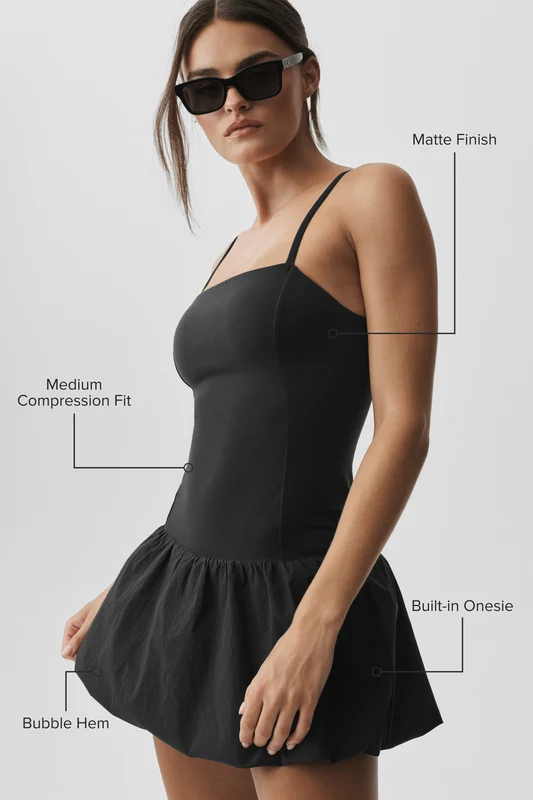 Airbrush Love Match Tennis Dress