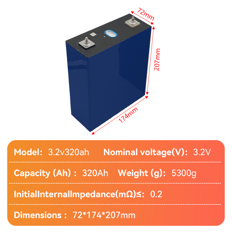 3.2v 320ah Lifepo4 Battery