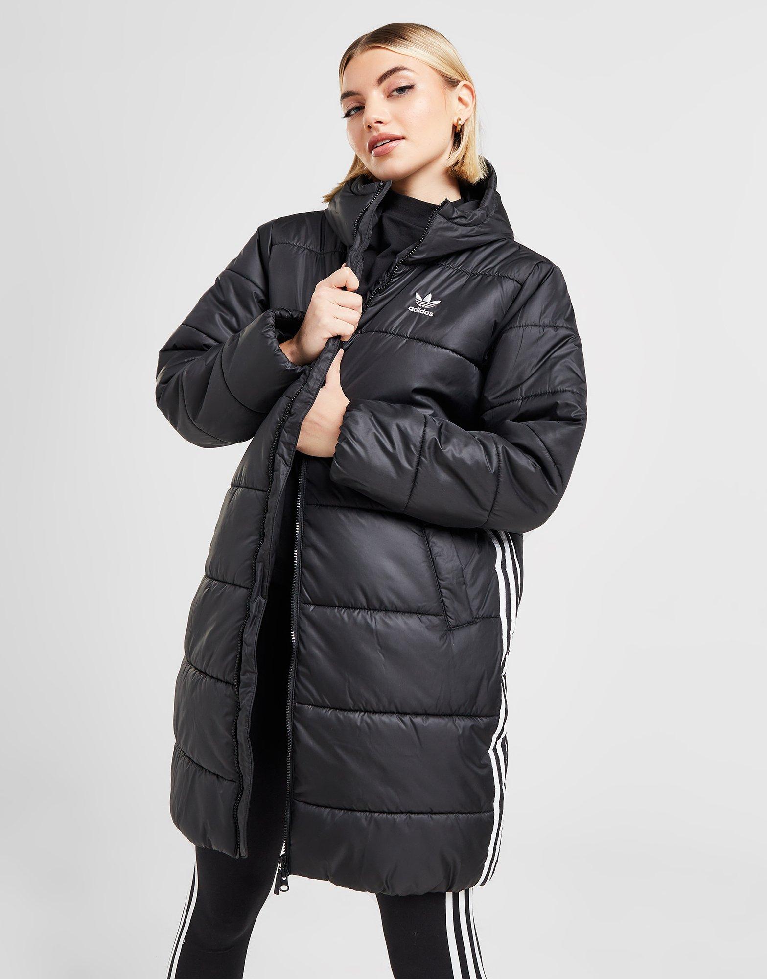 adidas Originals 3-Stripes Long Padded Jacket