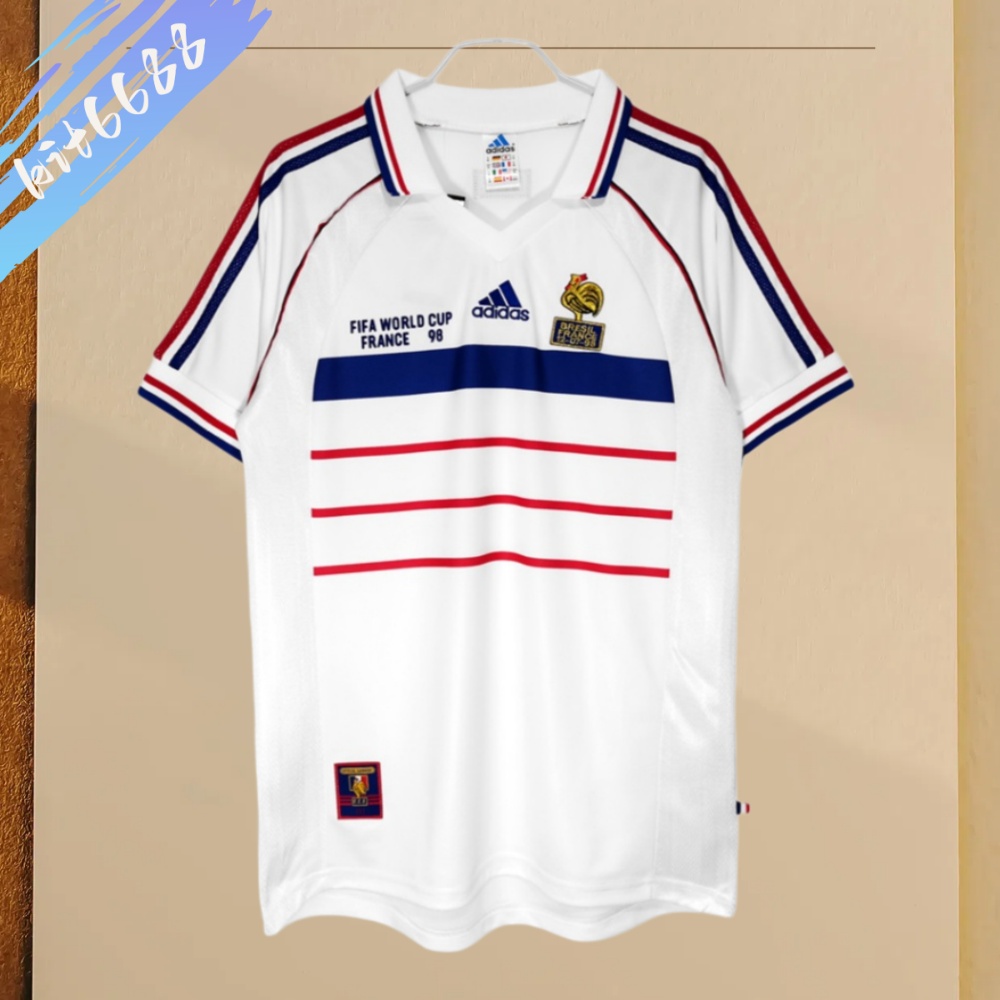 1998 France Away Retro Football Shirt