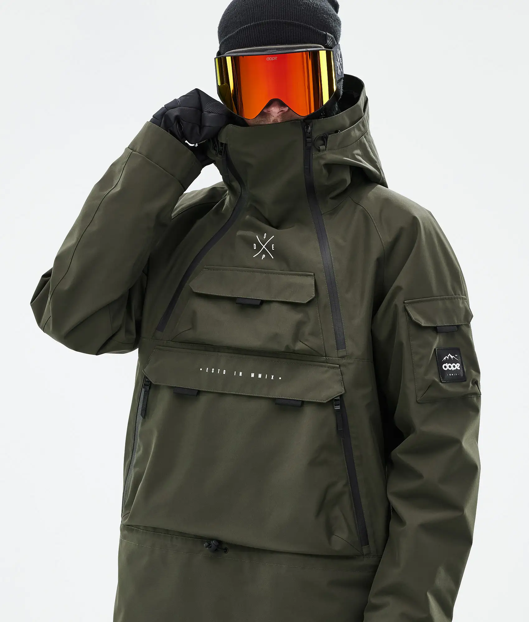 Akin Snowboard Jacket Men Olive Green