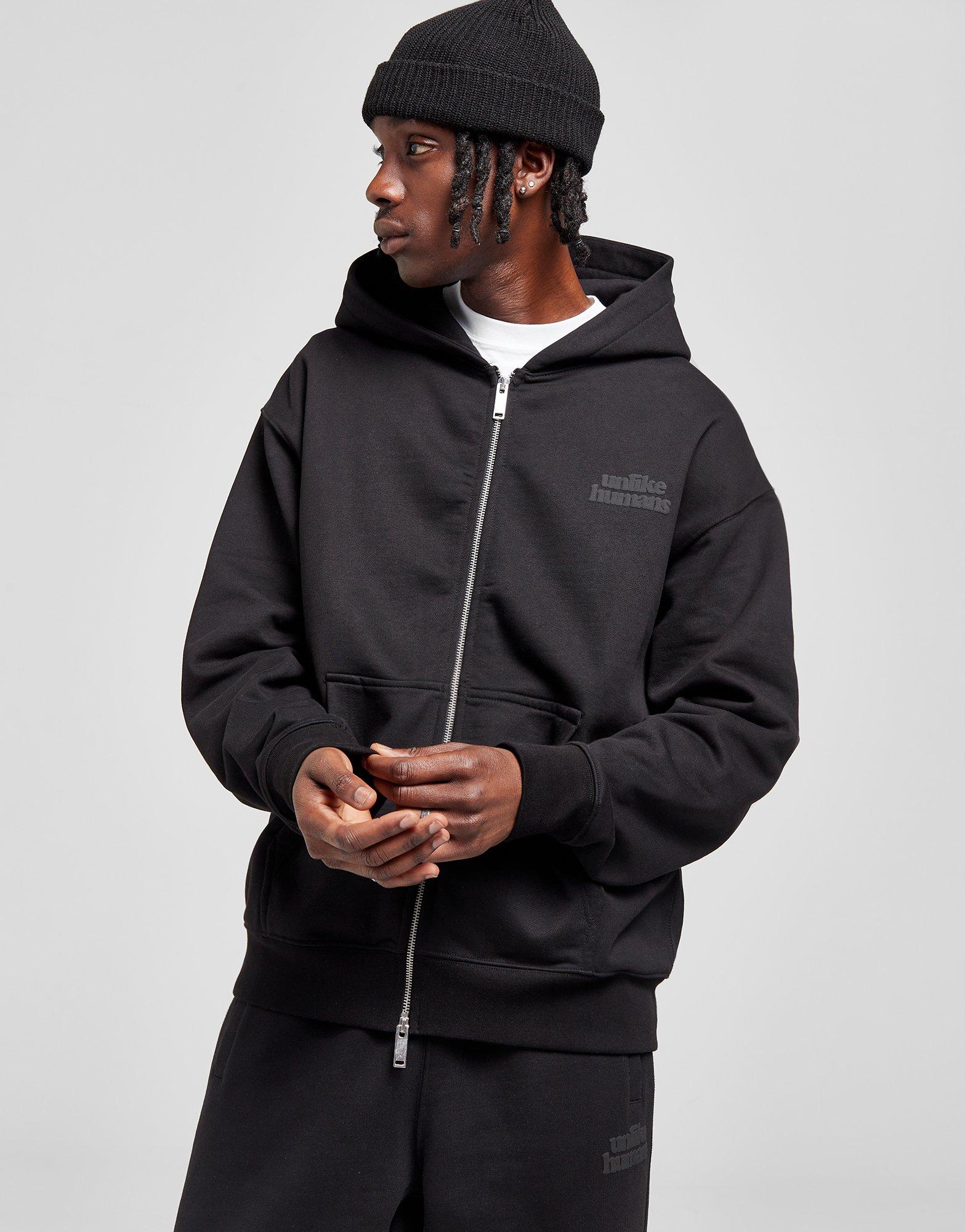 Unlike Humans Bubble Zip-Through Hoodie