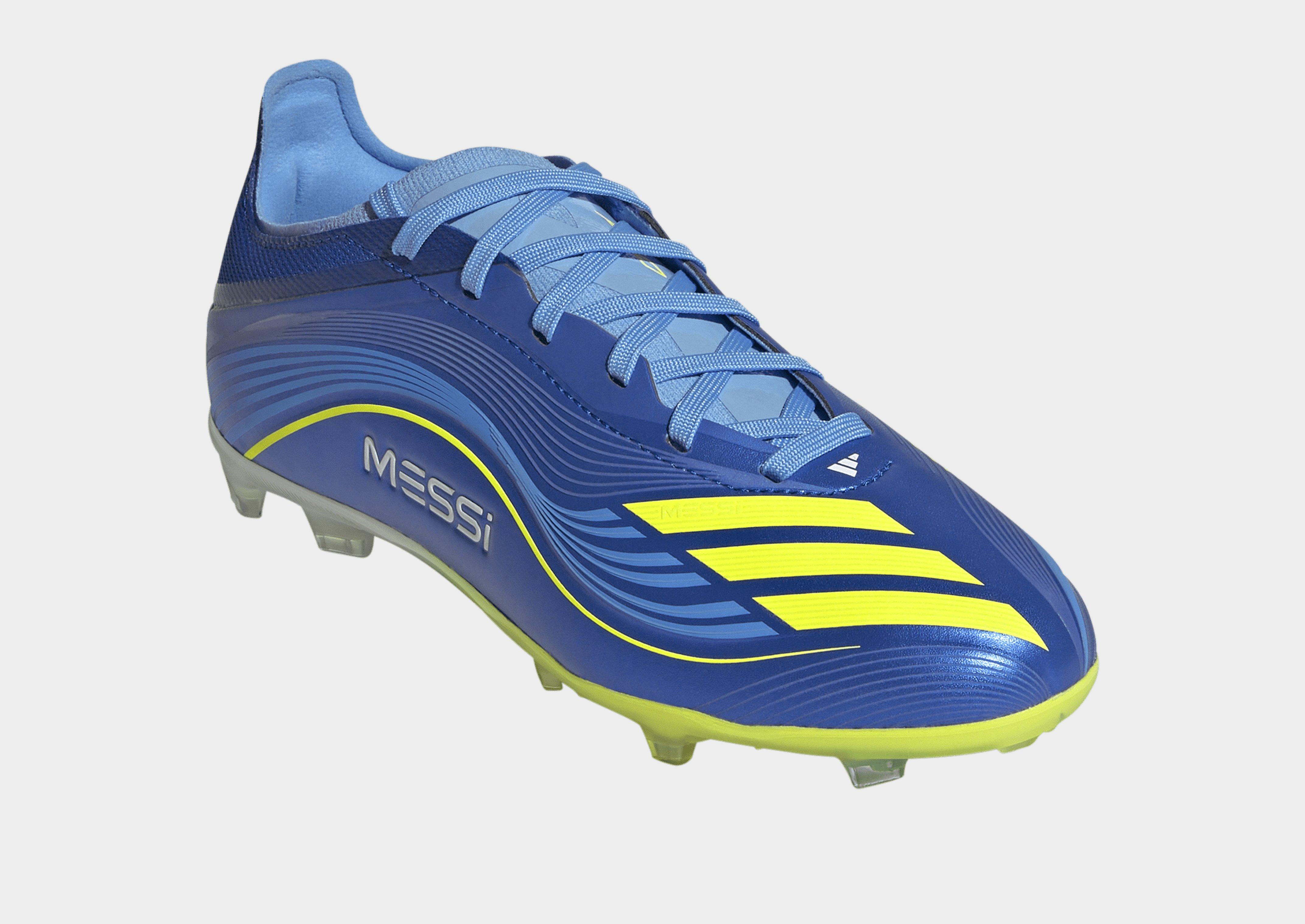 adidas F50 Messi Elite Kids Fußballschuh, feste Böden