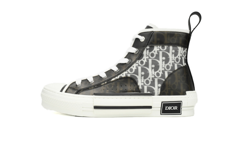 Dior B23 HT Oblique Gaobang Black and White