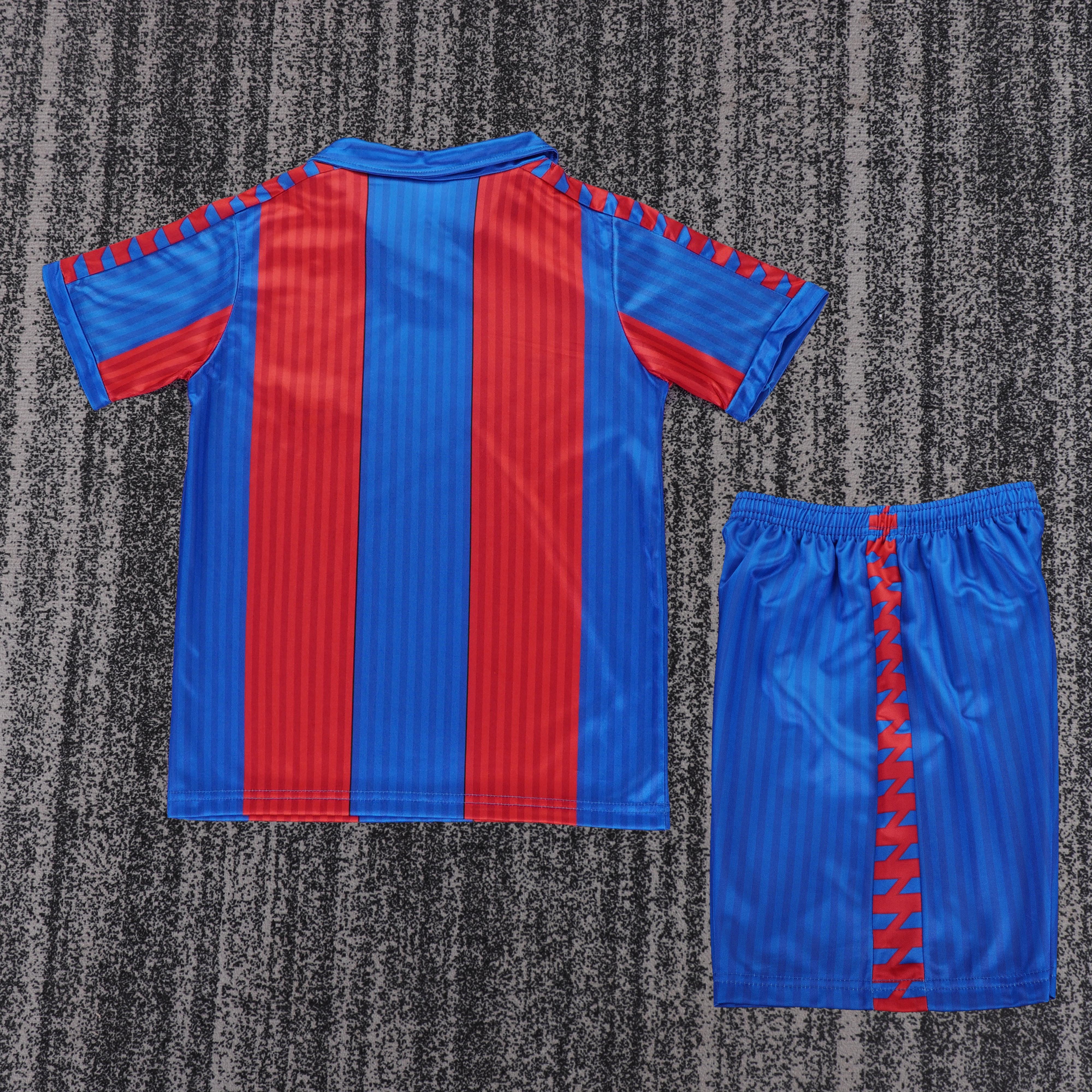 1989/1992 Barcelona home Retro Football Shirt (Kids Kit)