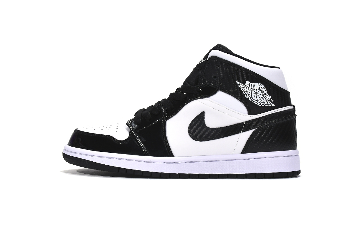 Air Jordan 1 Mid SE ASW Black and White DD1649-001