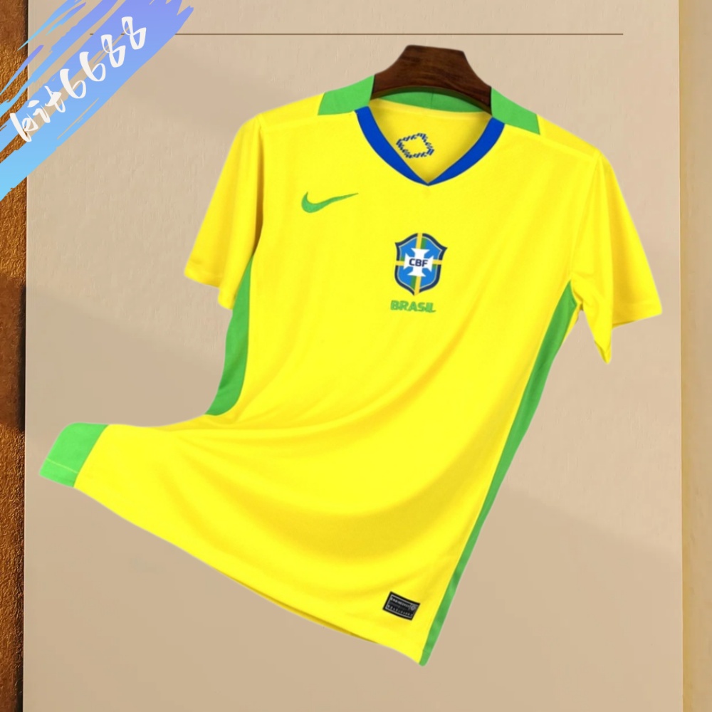 2025/2026 Brazil Home Football Shirt (Fan Edition)