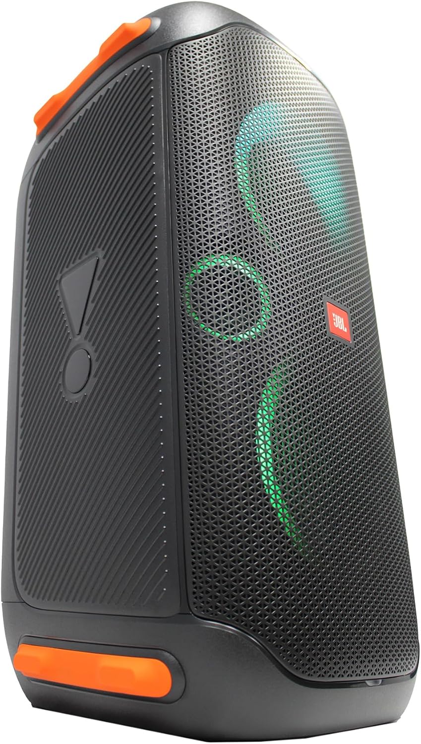 JBL PartyBox 110 160W Portable Wireless Bluetooth Speaker Bundle with Assorted Cable Ties and Cleaning Cloth