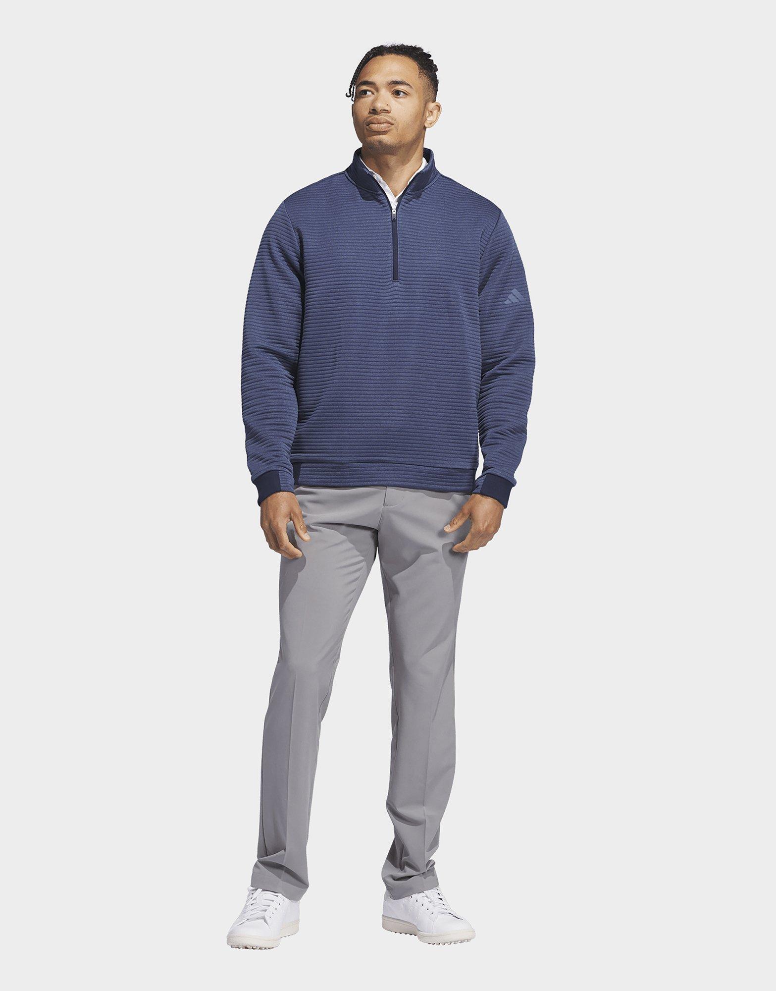 adidas Ultimate365 DWR Pullover, texturiert, Reißverschluss bis zur Brust