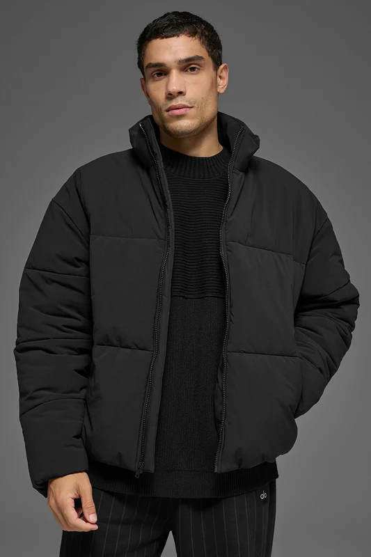 Stretch Woven Street Puffer