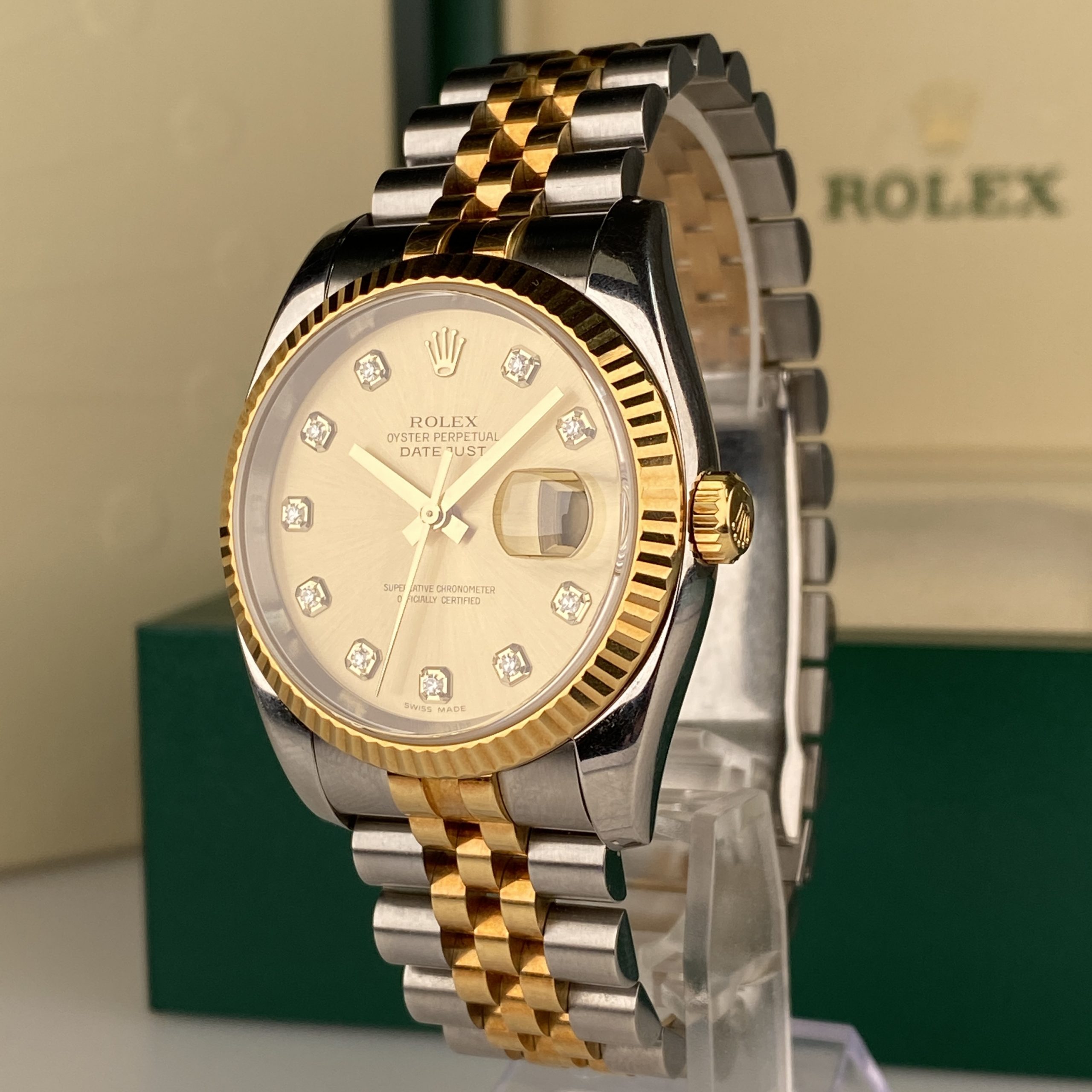 Datejust 36 Champagne 116233-0150