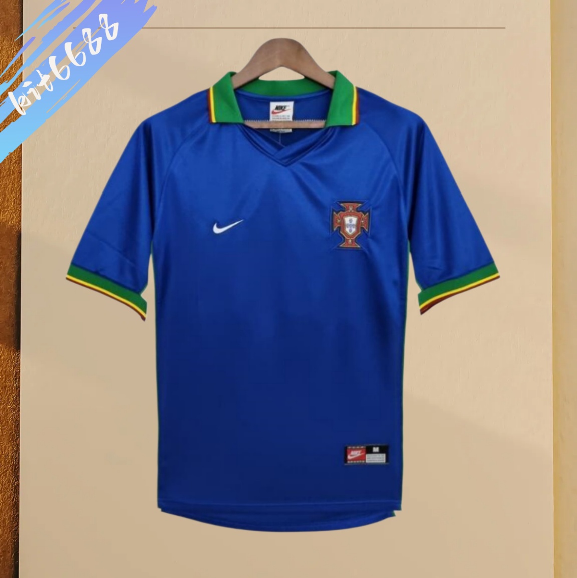 1998 Portugal Away Retro Football Shirt