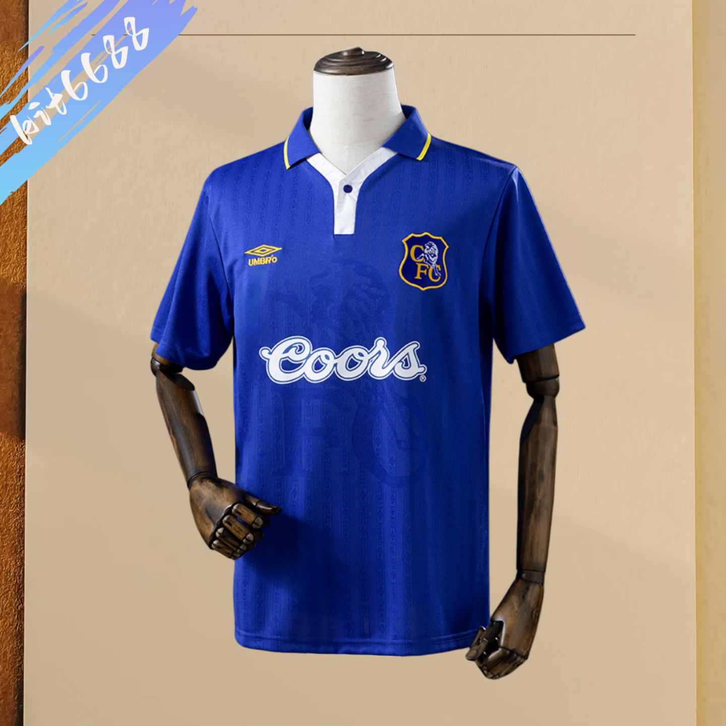 1995/1997 Chelsea Home Retro Football Shirt