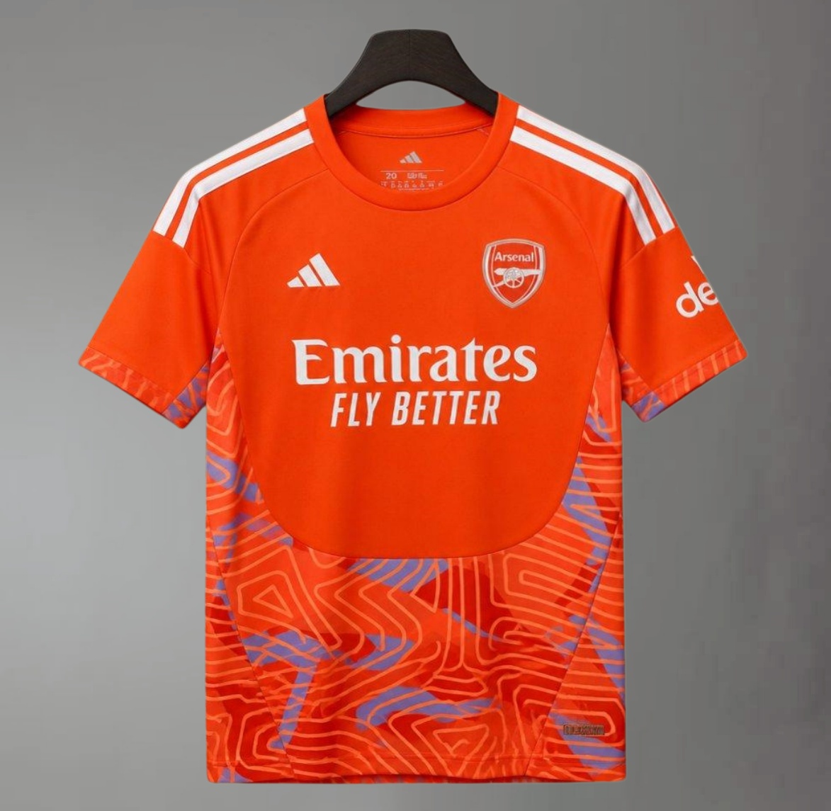 2026/2027 Arsenal Goalkeeper Orange Football Jersey (Fans version)
