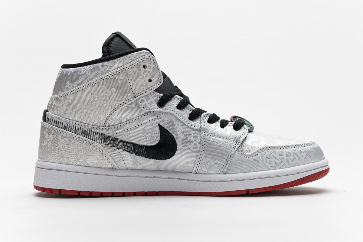 Air Jordan 1 Mid SE Fearless Edison Chen CLOT CU2804-100