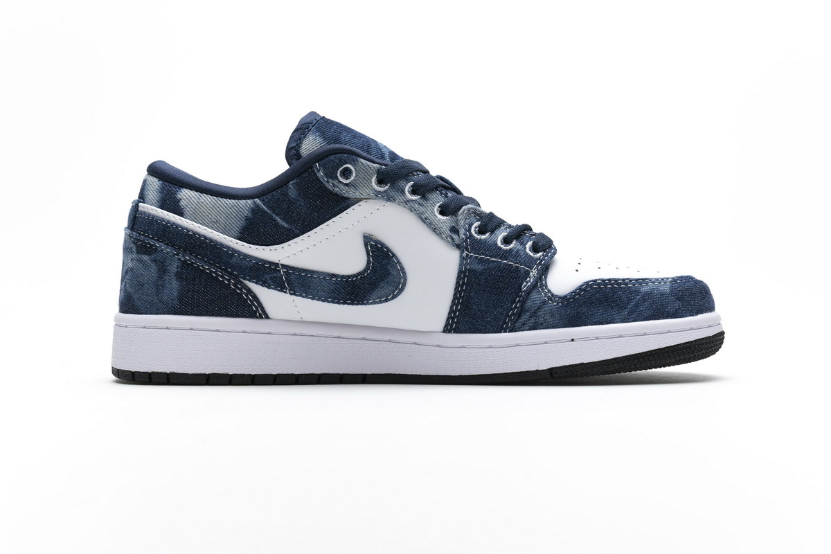 Air Jordan 1 Low Washed Denim  CZ8455-100