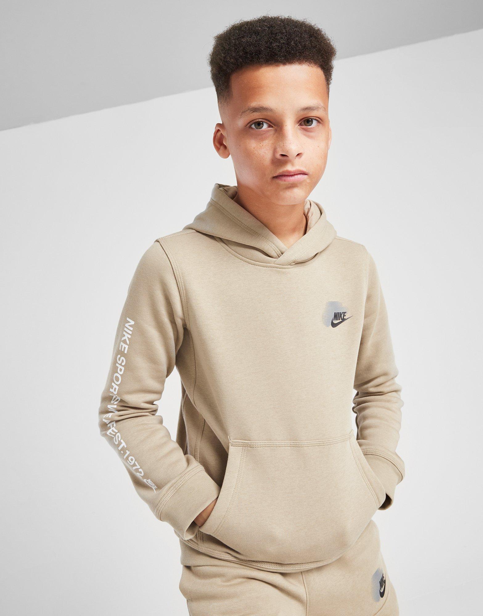 Nike Standard Issue Graphics Logo Hoodie Junior