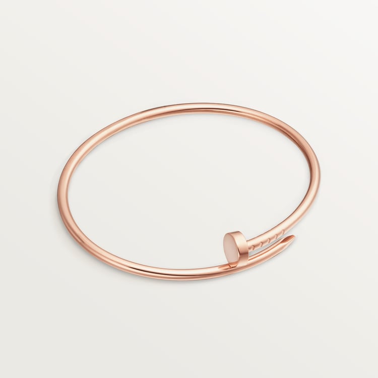 Juste un Clou bracelet, small model Small model 18K rose gold 2.5 mm