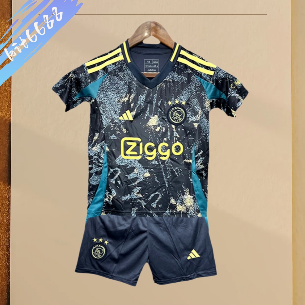 2025/2026 Ajax Away Football Shirt（Kids Kit socks）