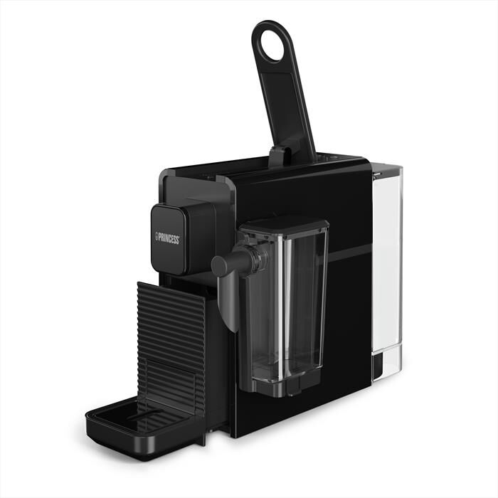 PRINCESS - MACCHINA CAFFÈ CAPSULE NESPRESSO E LATTE PRO-Nero / Plastica