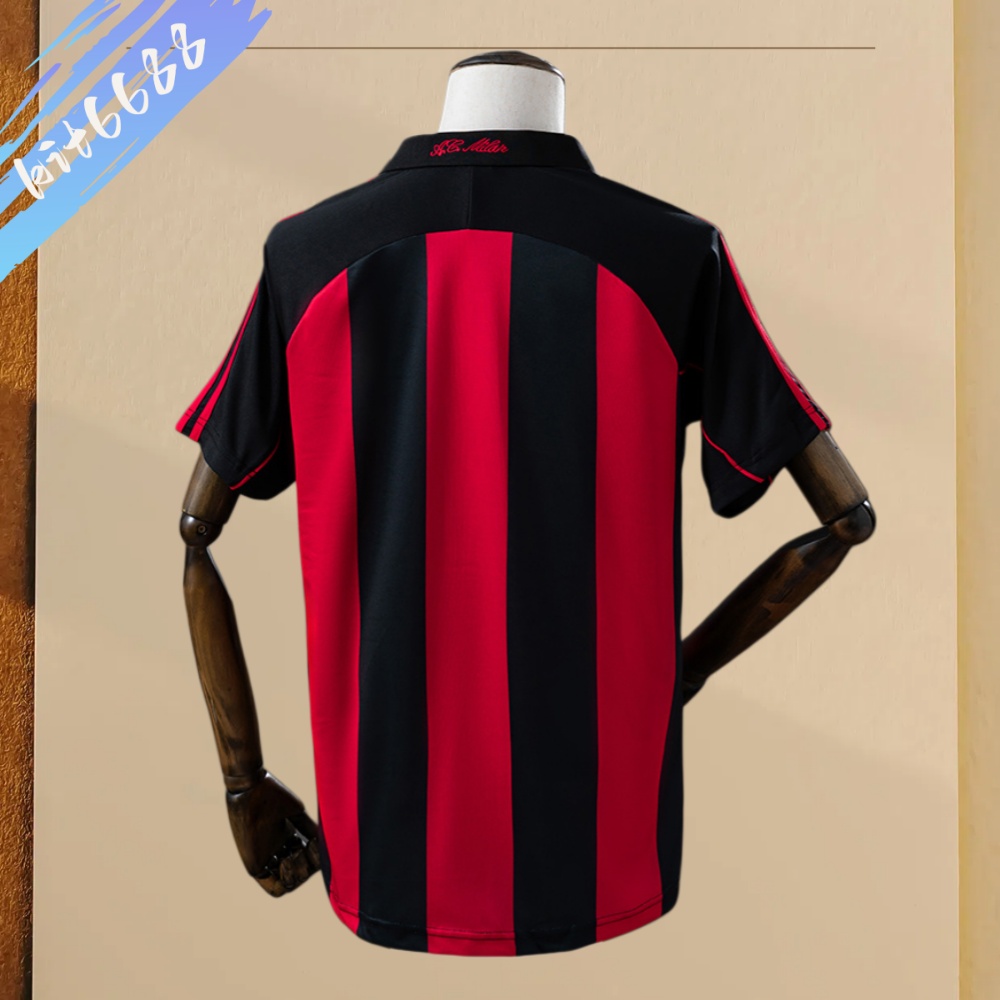 2000/2001 AC Milan Home Retro Football Shirt (Fan Edition)