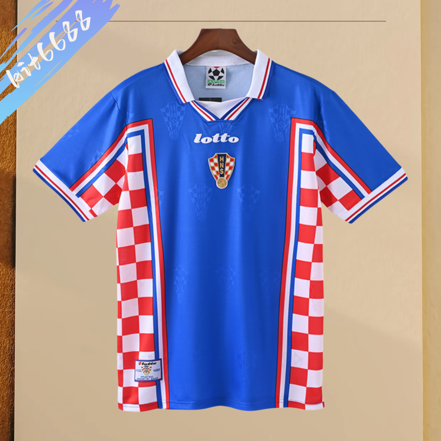 1998 Croatia away football shirt（Retro）