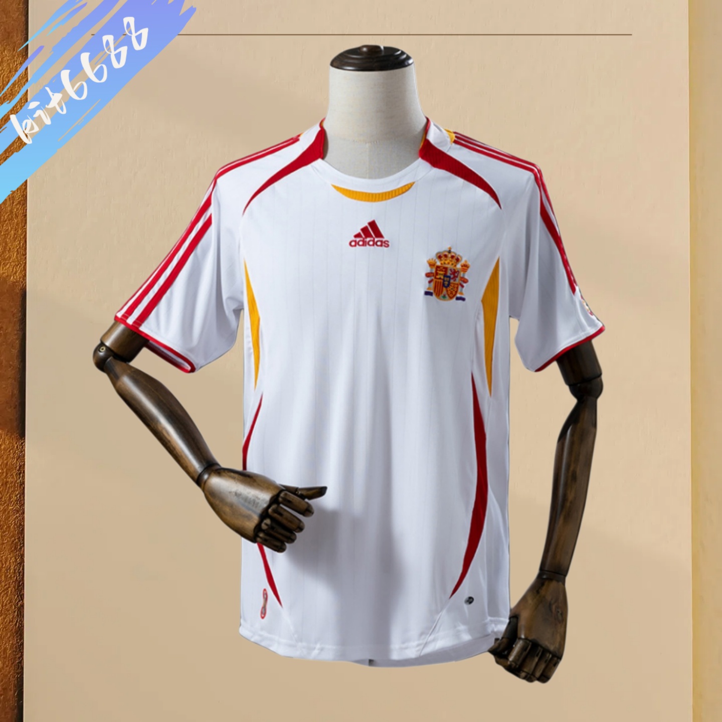 2006 Spain Away Retro Football Shirt