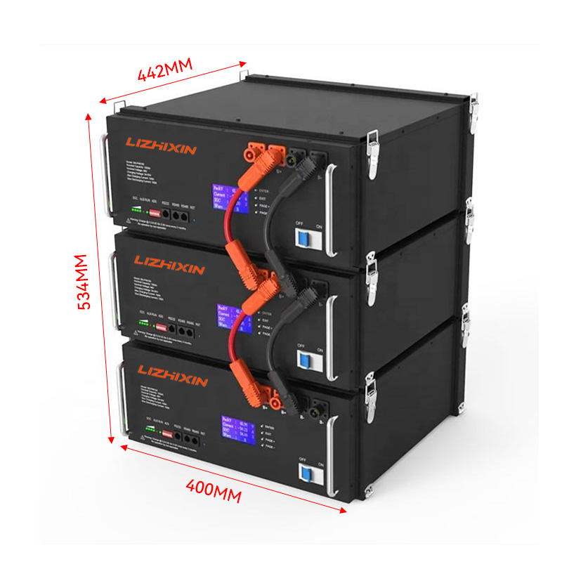 Rack mounted battery 48v 300ah