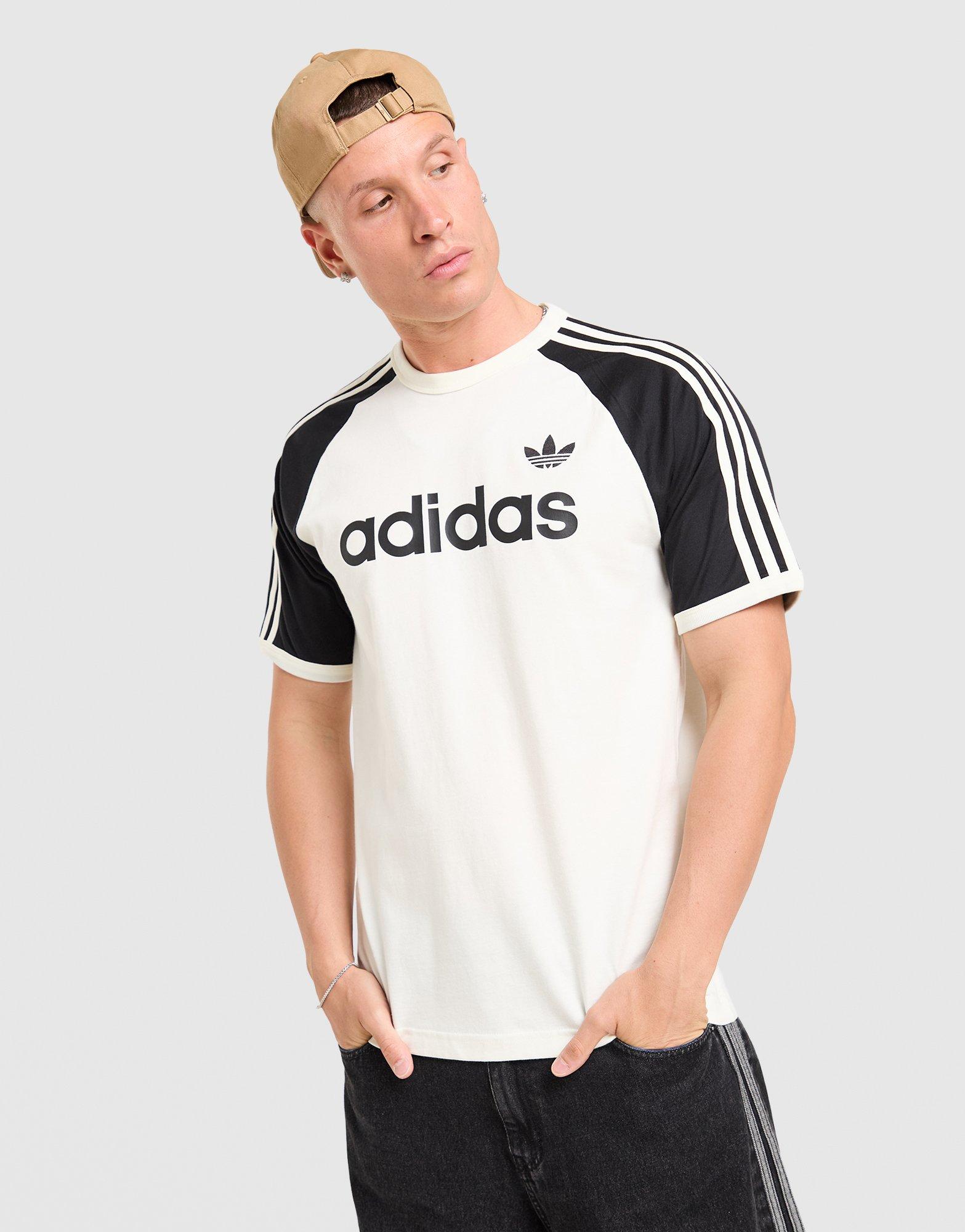 adidas Originals Colour Block 3-Stripes T-Shirt