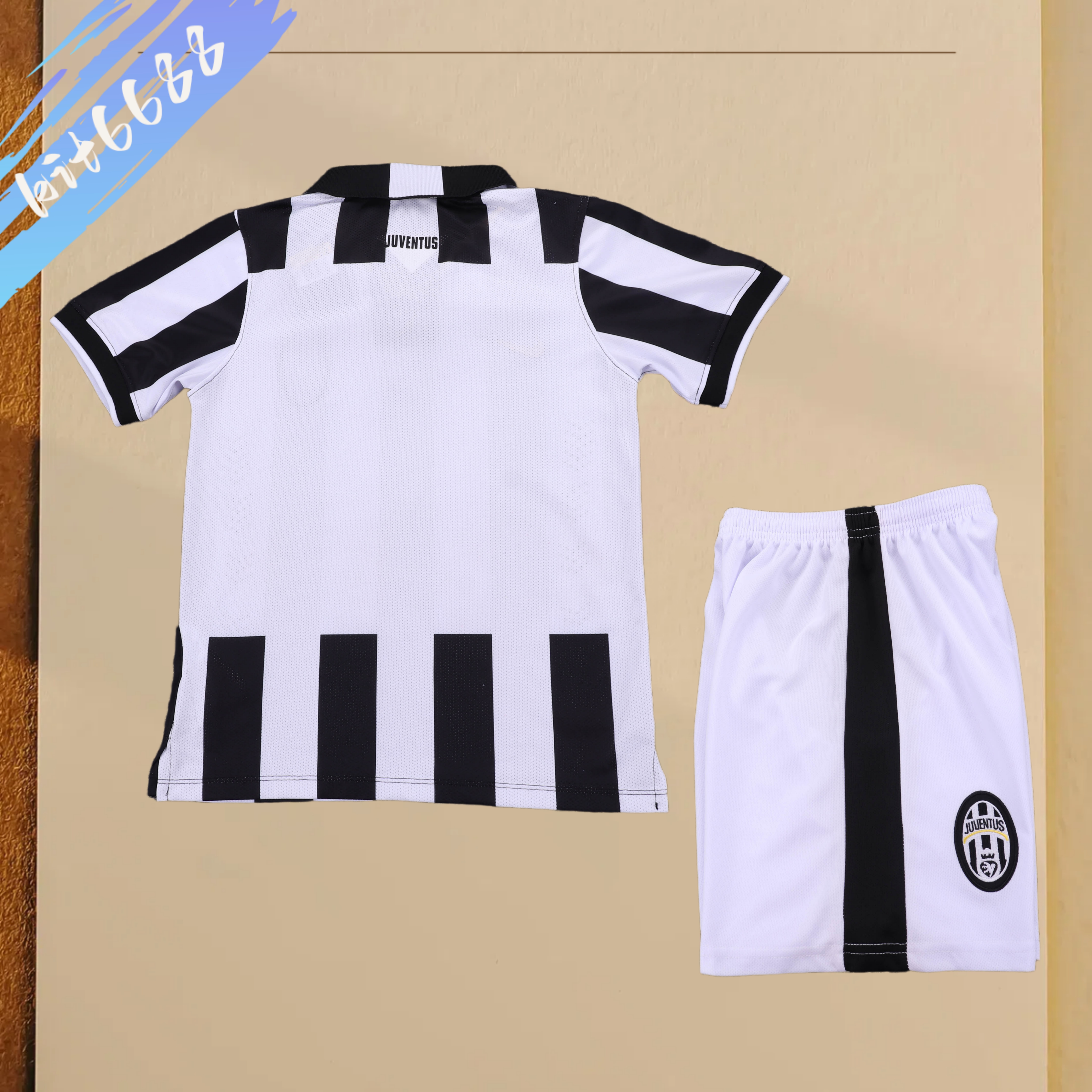 2014/2015 Juventus Third Away Retro Football Shirt Kids Kit
