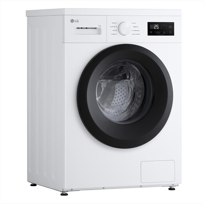 LG - Lavatrice Slim F4NA10S7NWK 7KG Classe A-White