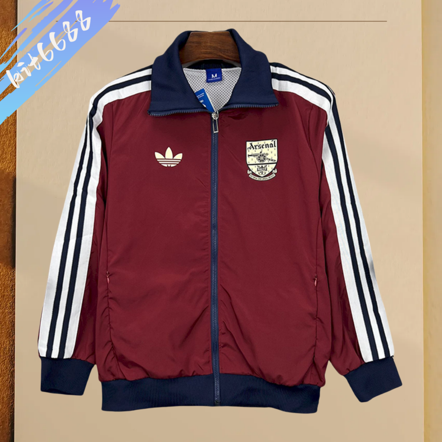 2024/2025 Arsenal Retro Football Windbreaker