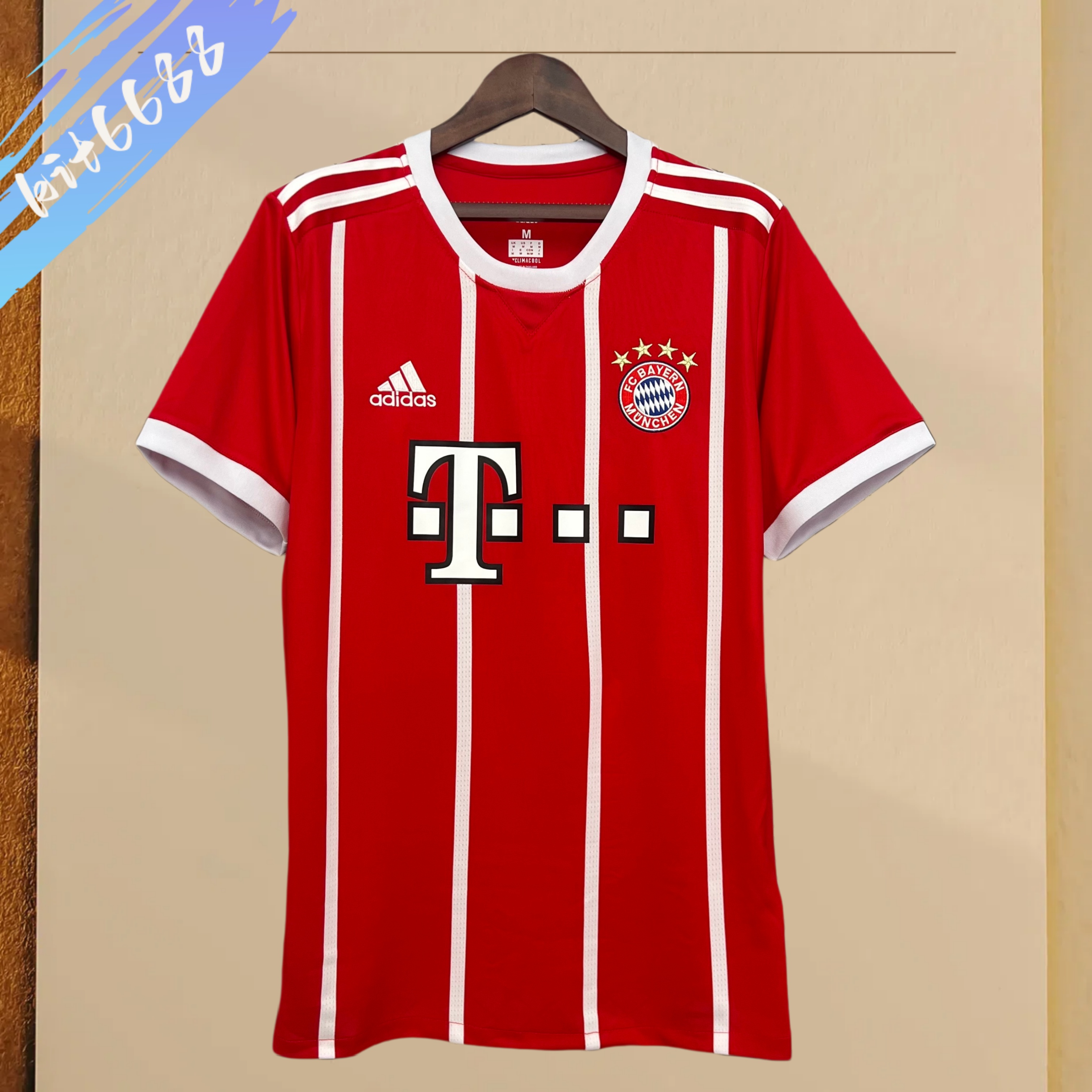 2017/2018 Bayern Munich Home Retro Football Shirt
