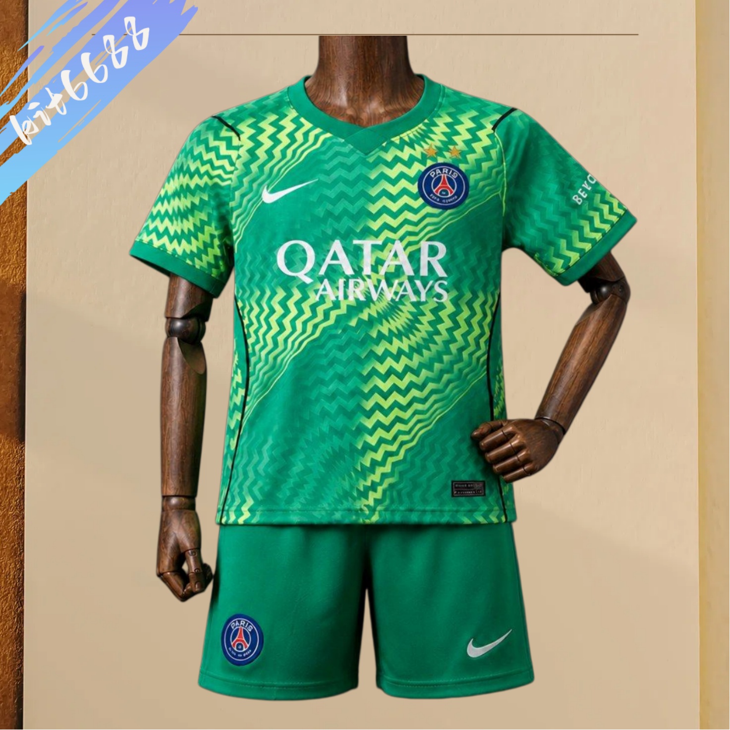 2025/2026 PSG Paris Saint Goalkeeper Football Shirts (Adult Kids socks)