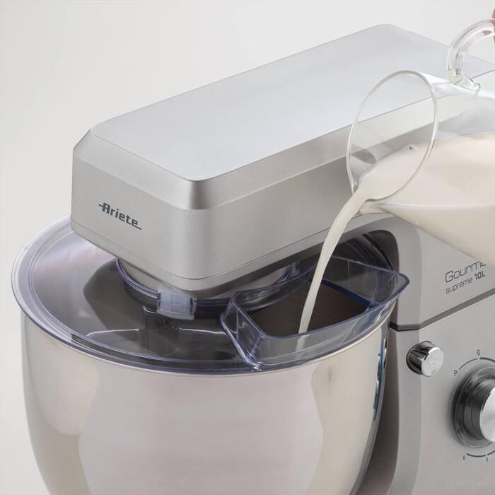 ARIETE - 1576 GOURMET SUPREME IMPASTATRICE 10L-Acciaio inox
