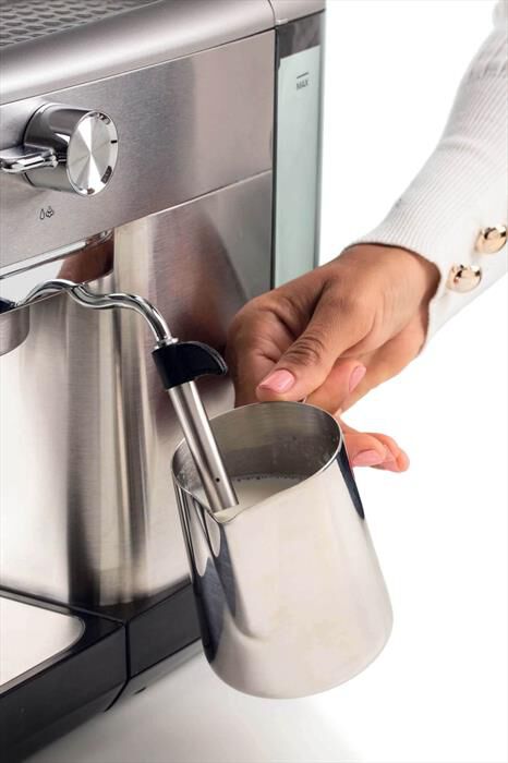 ARIETE - 1381 Macchina da caffè espresso con manometro-Silver