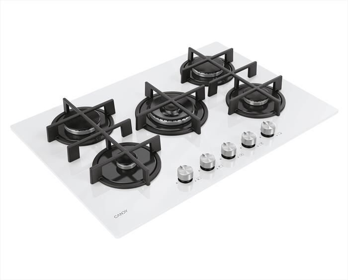 CANDY - Piano cottura gas CVG74WTW 74,5 cm-Bianco